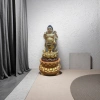 Golden Buddha statue ornaments for home decoration, living room Buddha statue ornaments, Buddha statue ornaments for home worship Application Scenario